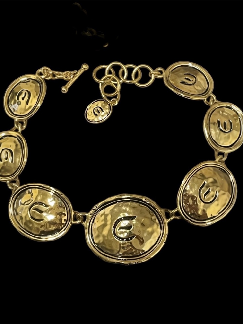 Elizabeth Taylor Necklace Gold Coast For Avon 22kt Gold Plated Signed Vintage
